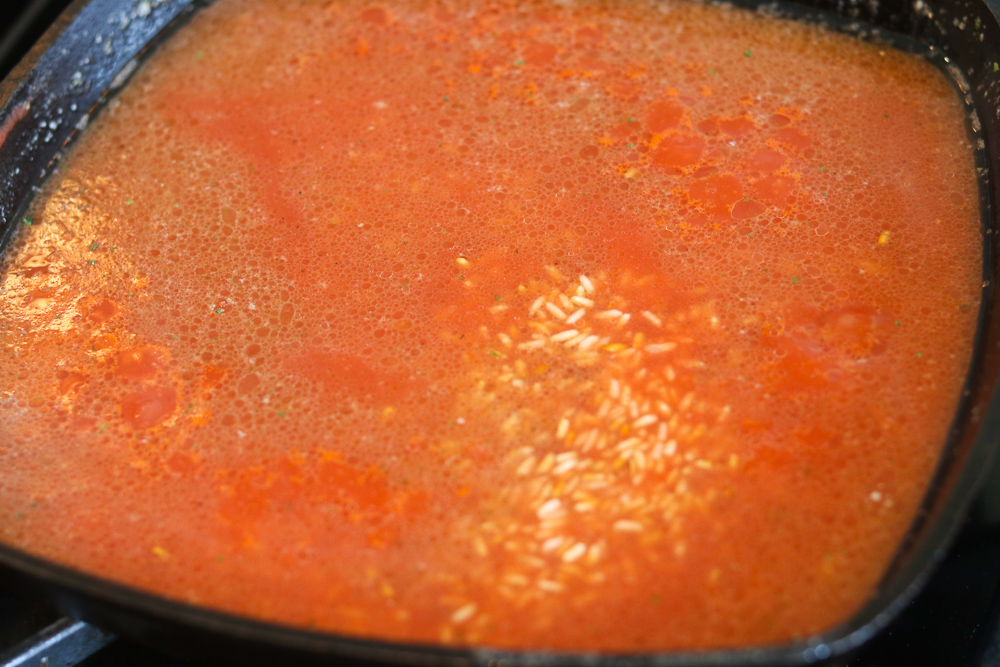 spanish rice recipe vegetarian option is with tomato sauce